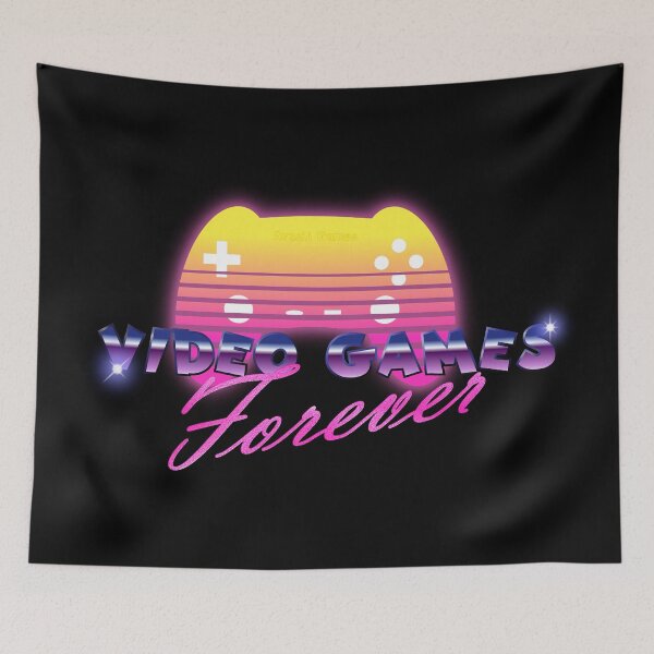Item preview, Video Games Forever designed and sold by ArashiiGames.