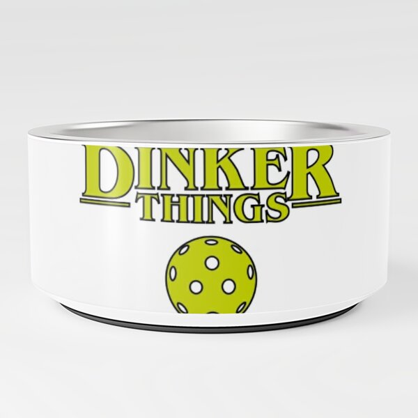 Dinker things-Block Lemon Green Pet Bowl