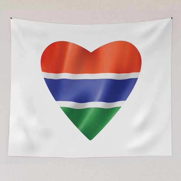Item preview, Heart Gambia,  designed and sold by LuFilu.