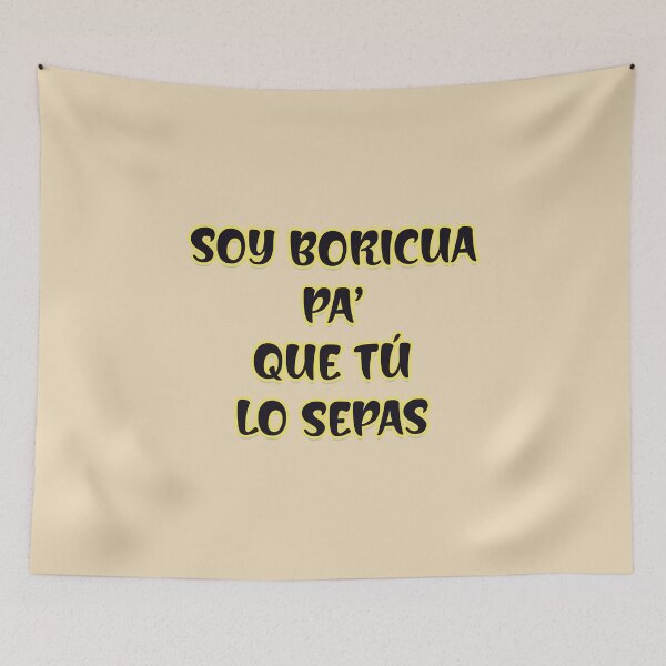 Item preview, SOY BORICUA designed and sold by Redwil1.