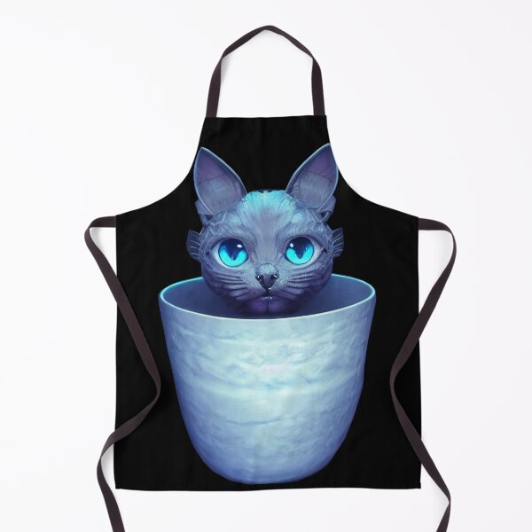 Item preview, Alien Kitty in a Bowl designed and sold by bedim.