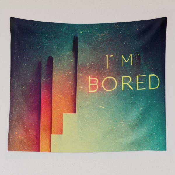 Item preview, Vintage I'm bored neon design designed and sold by Mirochan80.