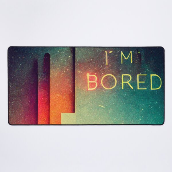 Item preview, Vintage I'm bored neon design designed and sold by Mirochan80.