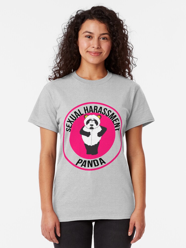 sexual harassment panda t shirt