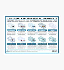 A Brief Guide to Atmospheric Pollutants Photographic Print