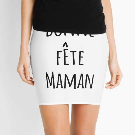 Bonne Fête Maman Mini Skirt