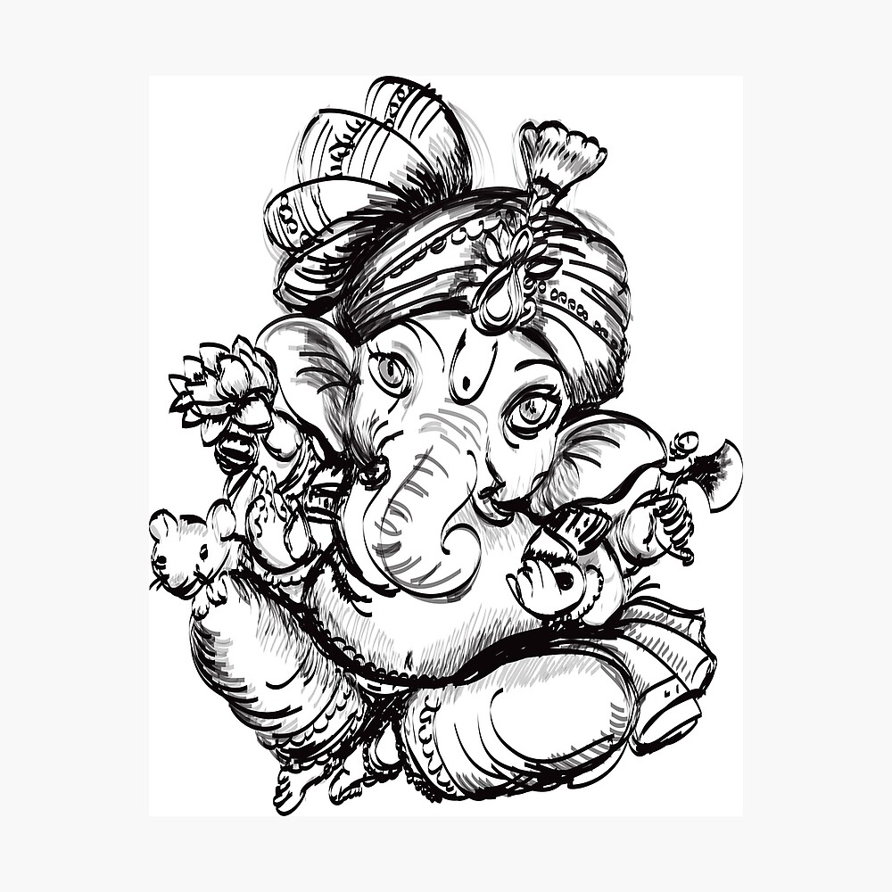 Lord Ganesh With Turban - Etsy