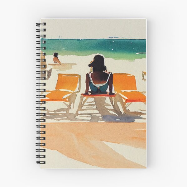 Item preview, Tanned woman sunbathing at the beach designed and sold by recollectionsv.