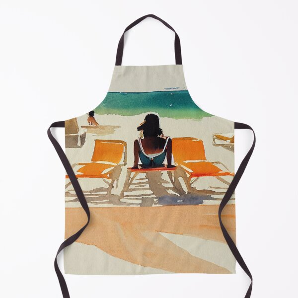 Item preview, Tanned woman sunbathing at the beach designed and sold by recollectionsv.