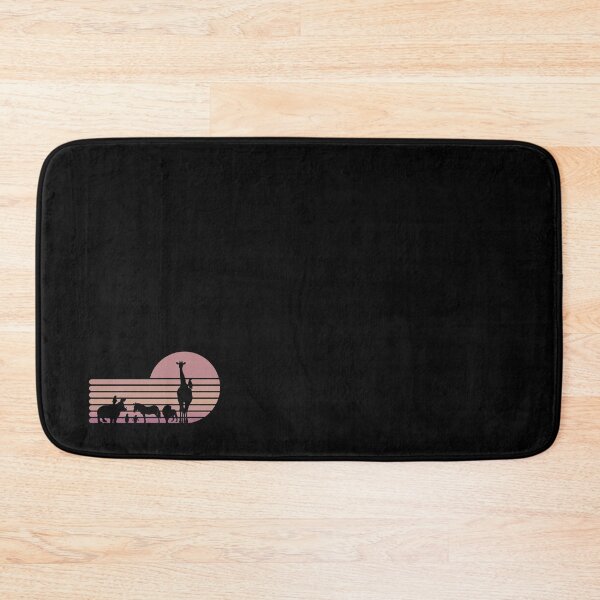 Item preview, Animals in Madagascar Black designed and sold by Calista Media.