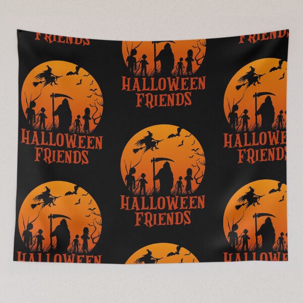 Item preview, Fright Night Halloween Friends  designed and sold by WoodburyLake.