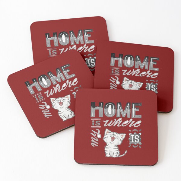 Item preview, Home is where my cat is designed and sold by SMILE88.