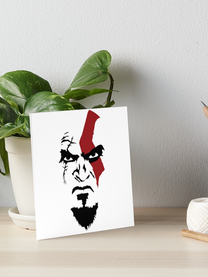 Kratos - Rage of Sparta  God of War Ragnarok Art Board Print for