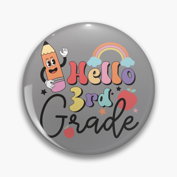Item preview, Hello 3rd grade - Back to School designed and sold by Best-Designers.