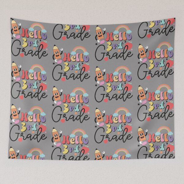 Item preview, Hello 3rd grade - Back to School designed and sold by Best-Designers.
