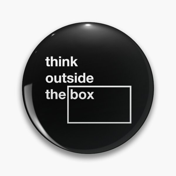 Item preview, Think outside the box designed and sold by annafokina.