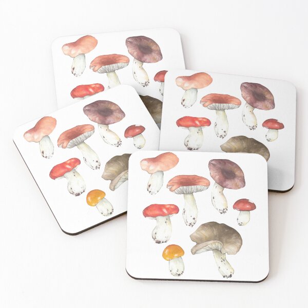 Item preview, Russula mushrooms designed and sold by Lene Myhre.