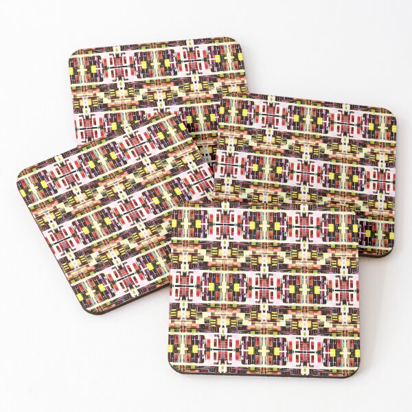 Item preview, Warm Geometric Circuit Board Pattern designed and sold by VincentRich.