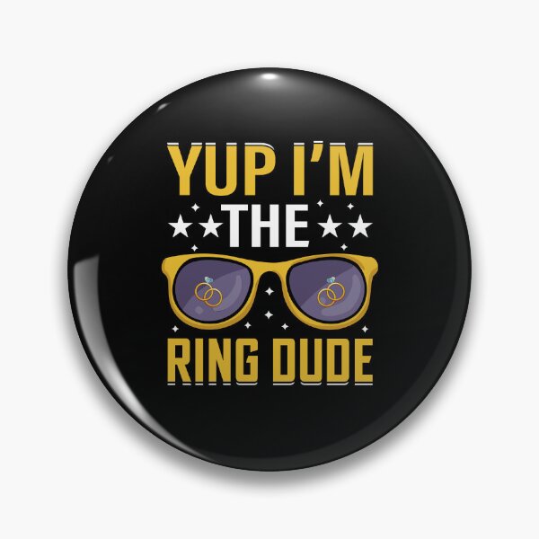 Item preview, Funny Yup I'm The Ring Dude Wedding Bearer Marriage Party designed and sold by Best Designer.