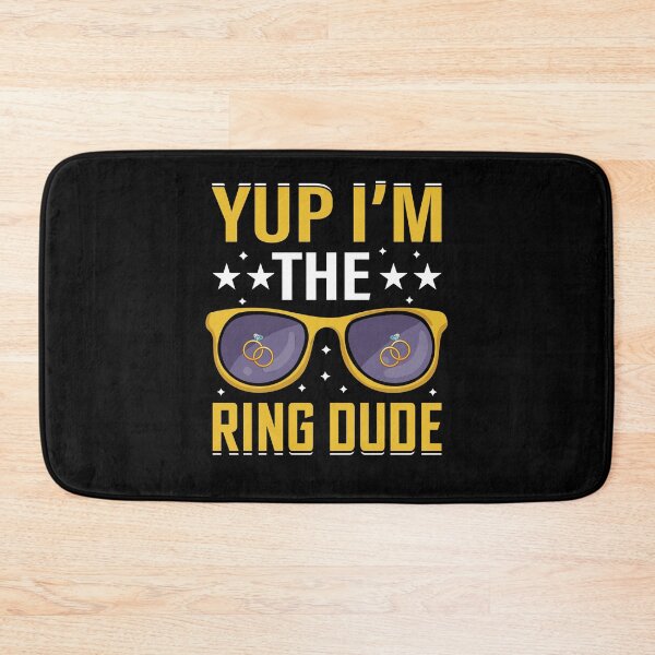 Item preview, Funny Yup I'm The Ring Dude Wedding Bearer Marriage Party designed and sold by Best Designer.
