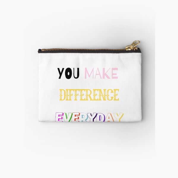 Item preview, You make a difference everyday Sticker designed and sold by FRANI-ART.