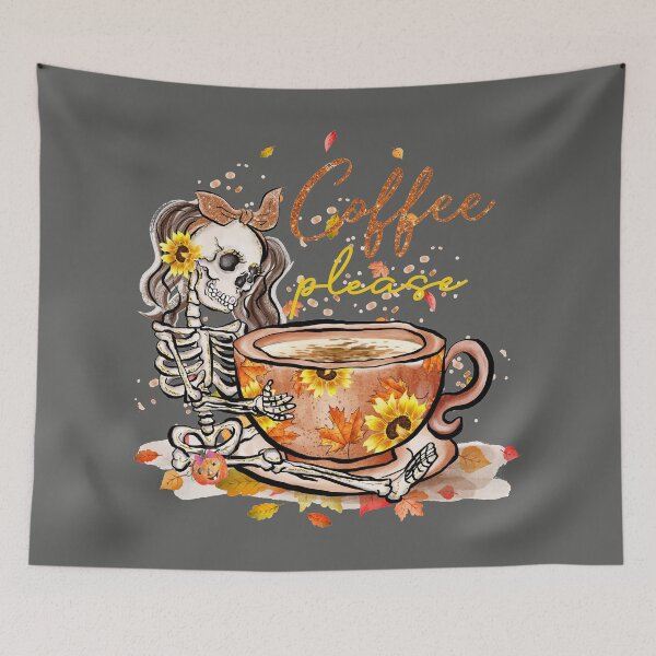 Item preview, Coffee warms my bones designed and sold by Jessi-Sketches.