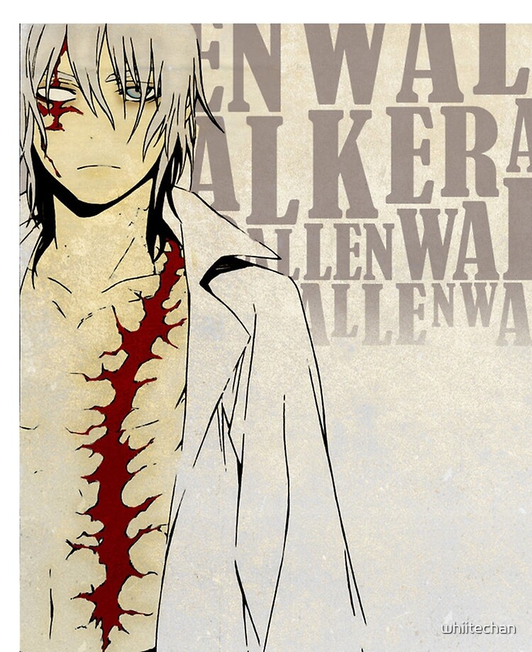 Allen Walker The 14th Noah D Gray Man Ipad Case Skin By Whiitechan Redbubble