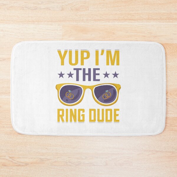 Item preview, Funny Yup I'm The Ring Dude Wedding Bearer Marriage Party designed and sold by Best Designer.