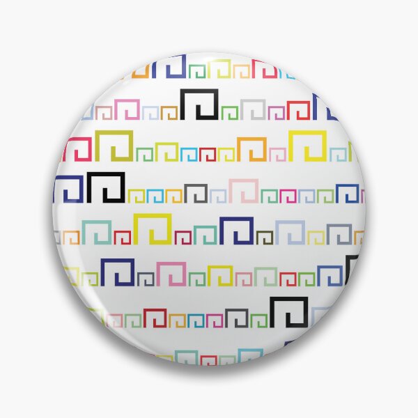 Item preview, Funny Greek decoration pattern 18 designed and sold by ITALY-Roselli-.