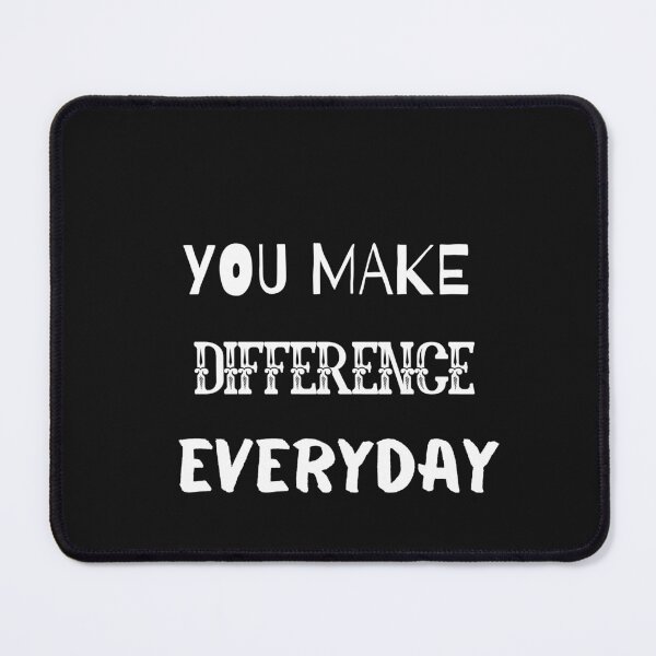 Item preview, You make a difference everyday Sticker designed and sold by FRANI-ART.