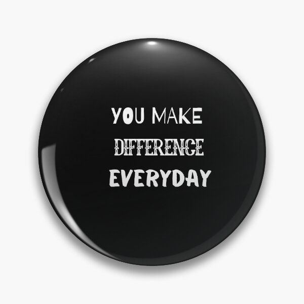 Item preview, You make a difference everyday Sticker designed and sold by FRANI-ART.