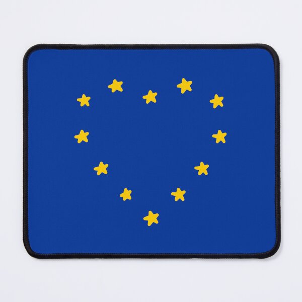 Item preview, Europe Flag Flag EU Doodle Heart Love designed and sold by annafokina.