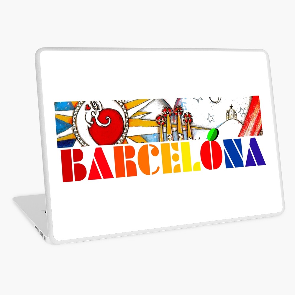 BARCELONA - Souvenir Laptop Skin