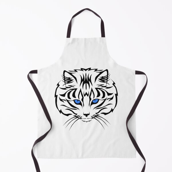 Item preview, Wild cat with big bright blue eyes, unique gift ideas for cat lovers, cat owners, cat mom’s and cat dad’s designed and sold by haRexia.