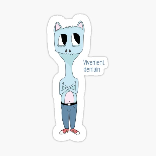 Bleulette Sticker