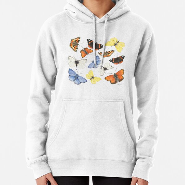 Butterfly gathering Pullover Hoodie