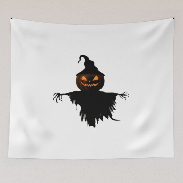 Item preview, Halloween Scary Evil Pumpkin Funny Pumpkin Head designed and sold by ArtOfArty.