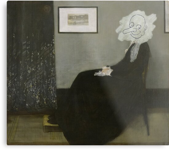 mr bean whistlers mother