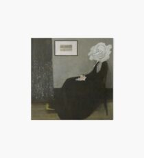 Whistler's Mother - Mr. Bean Art Board