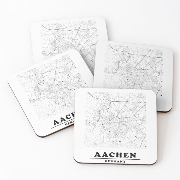 Item preview, Minimal Aachen Map designed and sold by Enea Kelo.