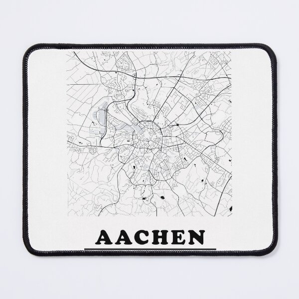 Item preview, Minimal Aachen Map designed and sold by Enea Kelo.