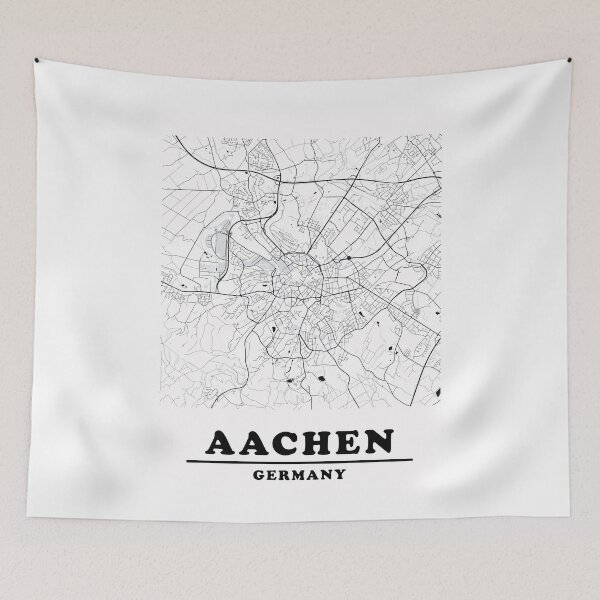 Item preview, Minimal Aachen Map designed and sold by Enea Kelo.
