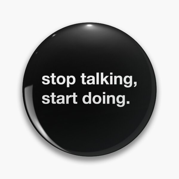 Item preview, Stop talking, start doing! designed and sold by annafokina.