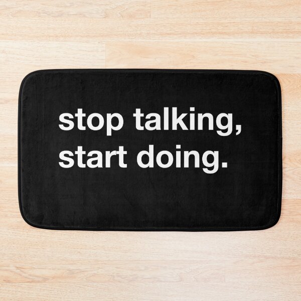 Item preview, Stop talking, start doing! designed and sold by annafokina.