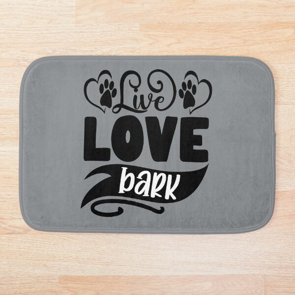 Aperçu de l'œuvre Live Love Bark créée et vendue par PetShoper.