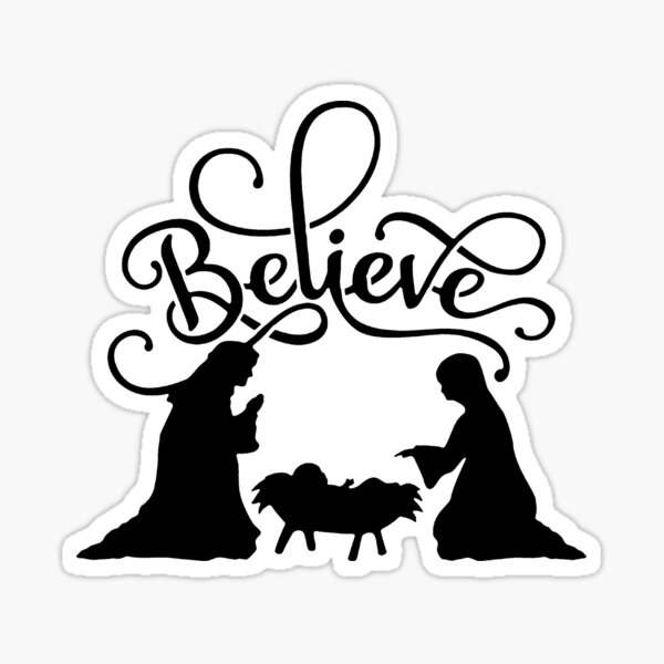 Item preview, Nativity Scene Believe  designed and sold by EnviousObjects2.
