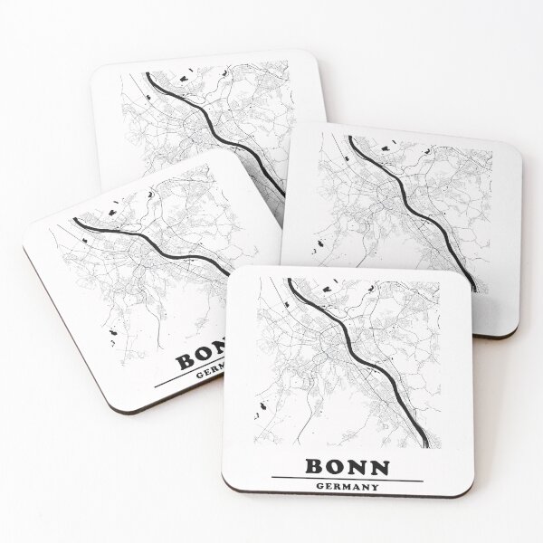 Item preview, Minimal Bonn Map designed and sold by Enea Kelo.