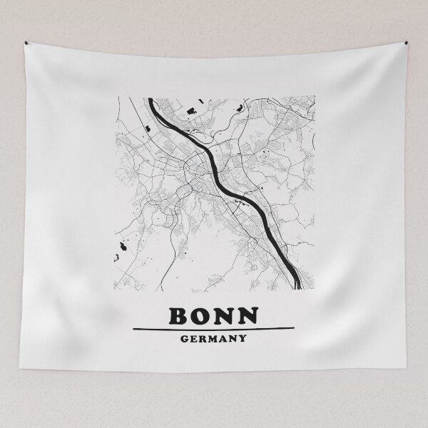 Item preview, Minimal Bonn Map designed and sold by Enea Kelo.