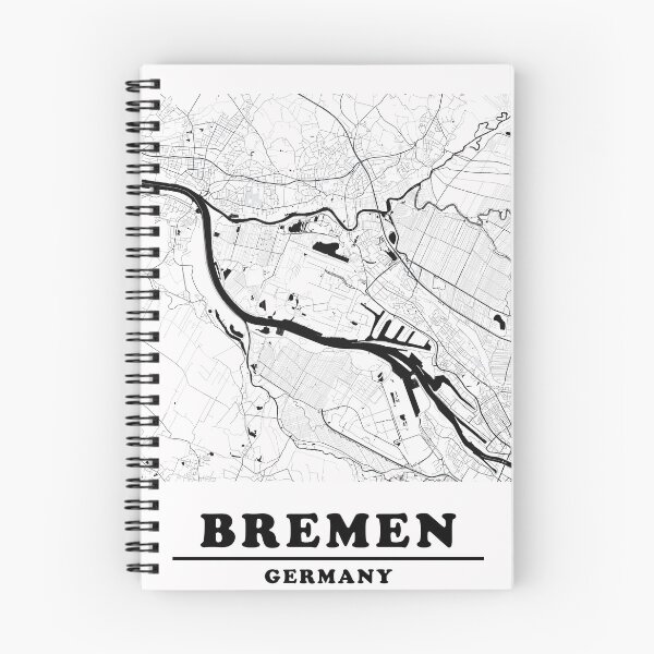 Item preview, Minimal Bremen Map designed and sold by Enea Kelo.