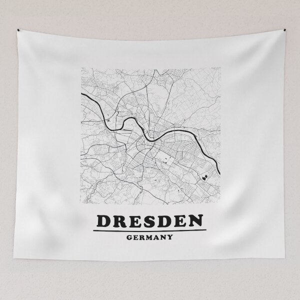 Item preview, Minimal Dresden Map designed and sold by Enea Kelo.